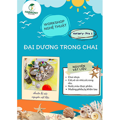 Work shop Nghệ Thuật / Nursery and lớp PRE1