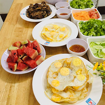 Thực đơn hôm nay cho bé